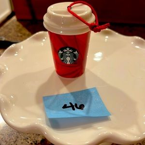 Starbucks ornament